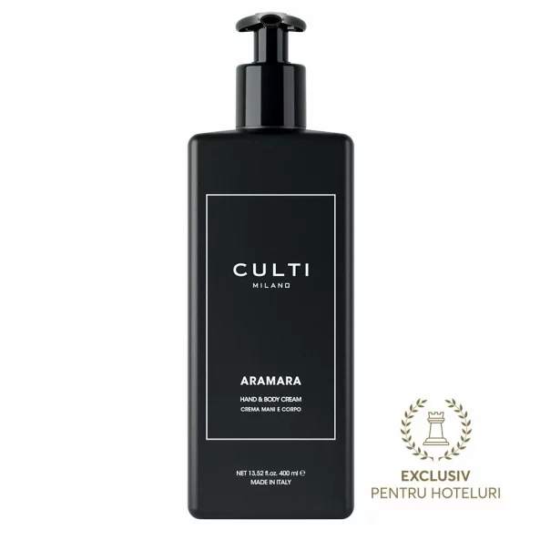 Crema de maini si de corp, 400 ml, Aramara, Culti Milano