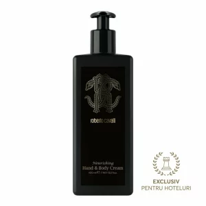 Crema de maini si de corp, 400 ml, Mirror Snake, Roberto Cavalli