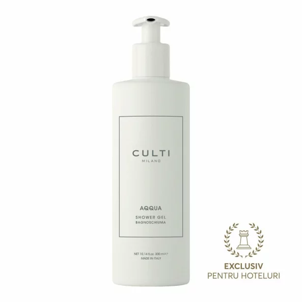 Gel de dus hotelier, 300 ml, Aqqua, Culti Milano