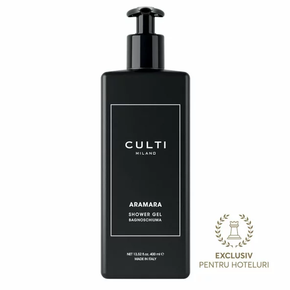 Gel de dus hotelier, 400 ml, Aramara, Culti Milano