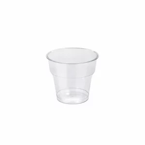 Pahar plastic de unica folosinta hotelier, Kristal