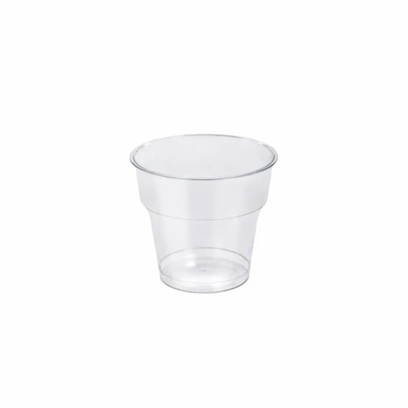 Pahar plastic de unica folosinta hotelier, Kristal