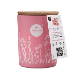 Lumanare parfumata Blooming Meadow, 150 g, Fresh Garden, Aroma Home