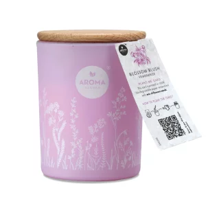 Lumanare parfumata Blossom Blush, 150 g, Fresh Garden, Aroma Home