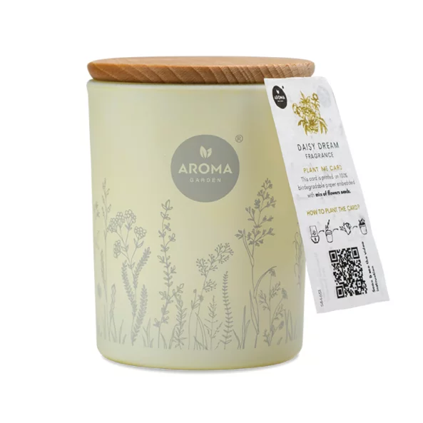 Lumanare parfumata Daisy Dream, 150 g, Fresh Garden, Aroma Home
