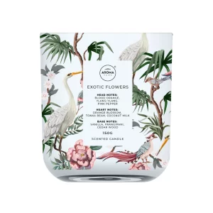 Lumanare parfumata Exotic Flowers, 150 g, Wild, Aroma Home