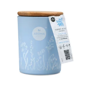 Lumanare parfumata Forget Me Not, 150 g, Fresh Garden, Aroma Home