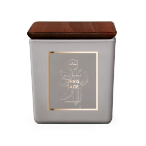 Lumanare parfumata Orris&amp;Sage, 155 g, Premium, Aroma Home