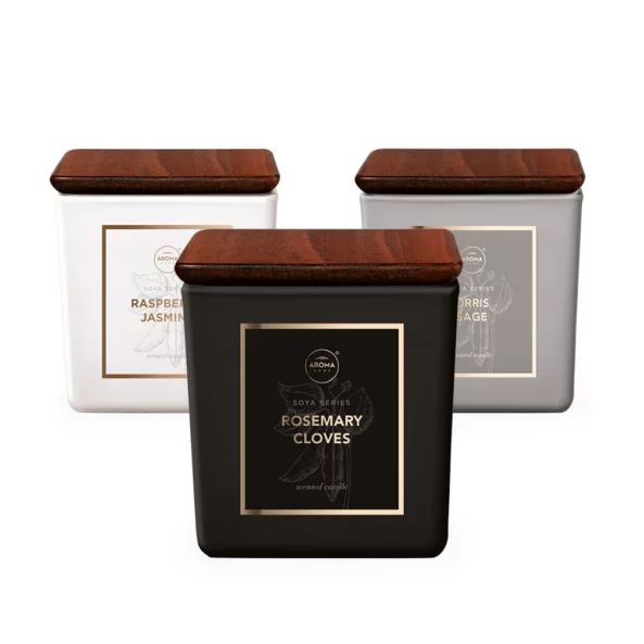 Lumanare parfumata Rosemary&amp;Cloves, 155 g, Premium, Aroma Home