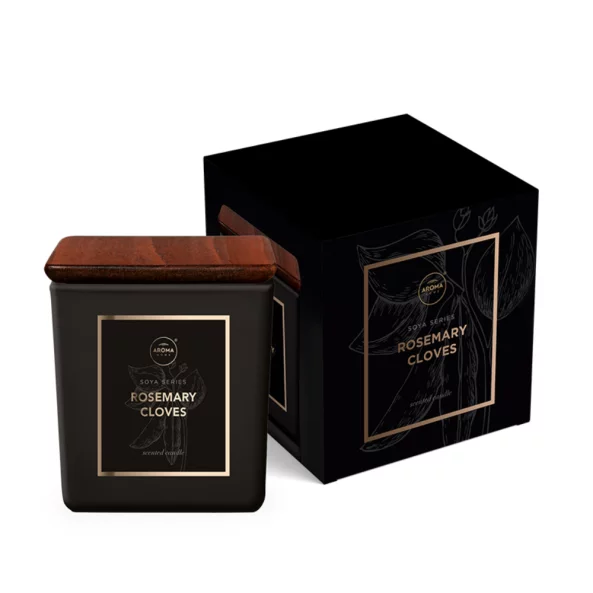 Lumanare parfumata Rosemary&amp;Cloves, 155 g, Premium, Aroma Home