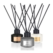 Odorizant cu betisoare Cotton Vanilla, 50 ml, Elegance, Aroma Home