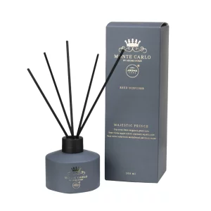Odorizant cu betisoare Majestic Prince, 100 ml, Monte Carlo, Aroma Home