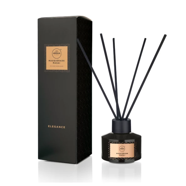 Odorizant cu betisoare Mascarade Masai, 50 ml, Elegance, Aroma Home