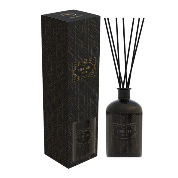 Odorizant cu betisoare Midnight Touch, 750 ml, Art Deco, Aroma Home
