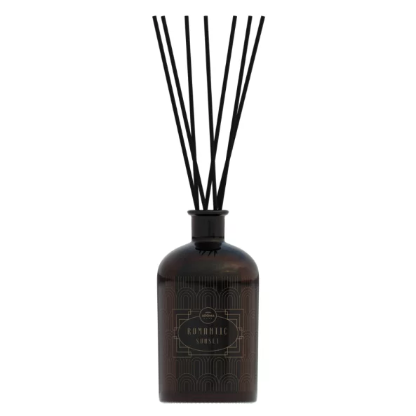 Odorizant cu betisoare Romantic Sunset, 750 ml, Art Deco, Aroma Home