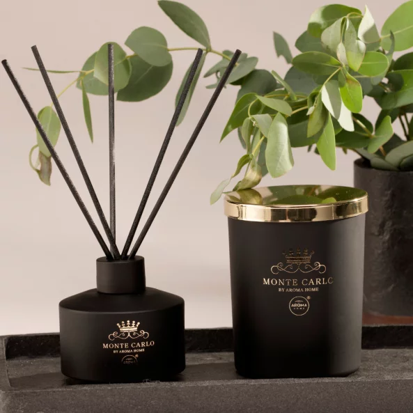 Odorizant cu betisoare Royal Dignity, 100 ml, Monte Carlo, Aroma Home