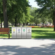 Pubela inox cu capac, orificiu rectangular, 300X300X700H, Pentru Deseuri Biodegradabile