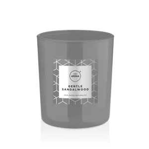 Lumanare parfumata Gentle Sandalwood, 115 g, Elegance, Aroma Home