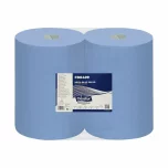 Prosop rola industriala, 3 straturi, 170m/rola, XL, albastra