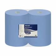 Prosop rola industriala, 3 straturi, 170m/rola, XL, albastra