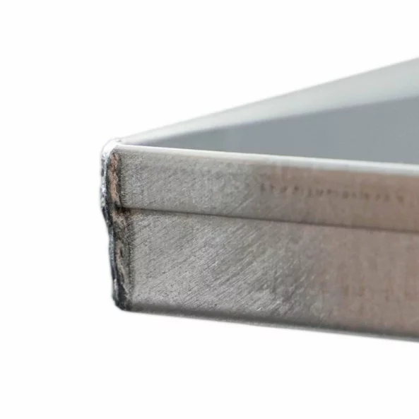 Tava profesionala neteda, aluminiu, grosime 1.5mm, 600x400x20mm