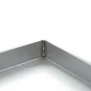 Tava profesionala neteda, aluminiu, grosime 1.5mm, 600x400x20mm