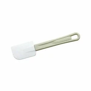 Spatula dreptunghiulara, poliamida cu fibra de sticla, culoare alba, lungime 280mm