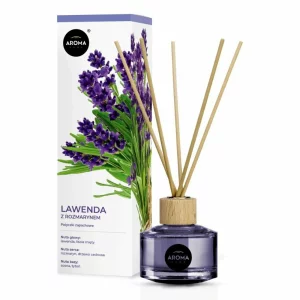 Odorizant cu betisoare, Lavanda si Rozmarin, 50 ml, Aroma
