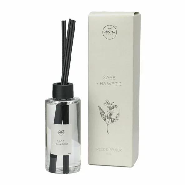 Odorizant cu betisoare, Salvie si Bambus, 150 ml, Simplicity, Aroma