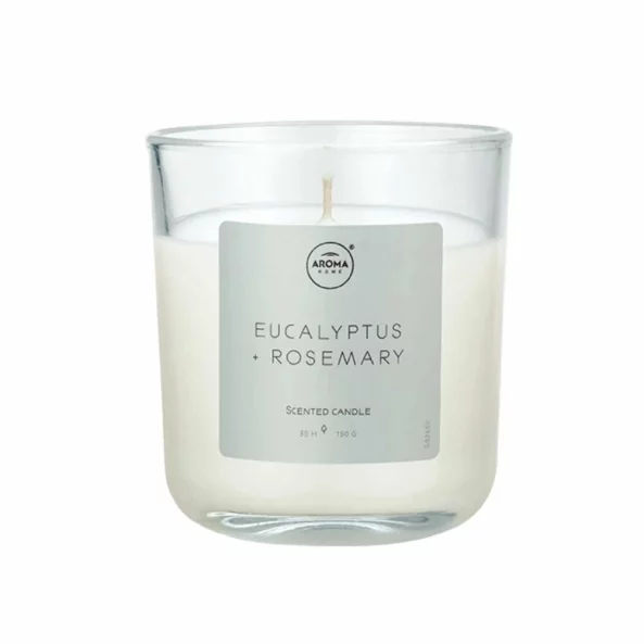Lumanare parfumata, Eucalipt si Rozmarin, 150 g, Simplicity, Aroma