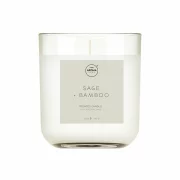 Lumanare parfumata, Salvie si Bambus, 150 g, Simplicity, Aroma