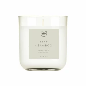 Lumanare parfumata, Salvie si Bambus, 150 g, Simplicity, Aroma