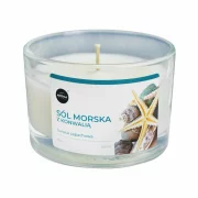 Lumanare parfumata, Lacramioare si Sare de mare, 115 g, Aroma