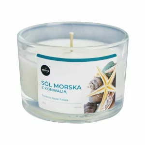 Lumanare parfumata, Lacramioare si Sare de mare, 115 g, Aroma