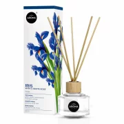 Odorizant cu betisoare, Iris si Trandafir Alb, 50 ml, Aroma