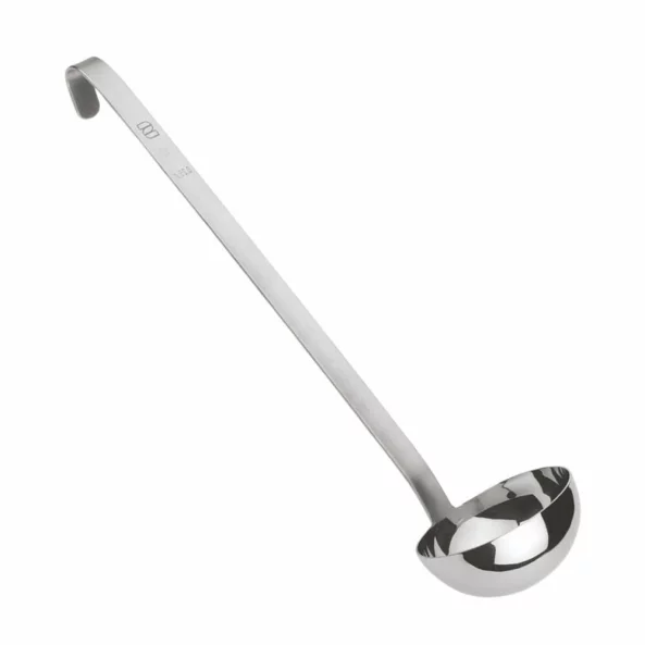 Polonic inox, diametru 100 mm, capacitate 236 ml