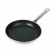 Tigaie din aluminiu cu maner, teflonata, diametru 320mm, H 55mm, grosime 3mm, Supreminox