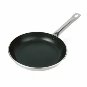 Tigaie din aluminiu cu maner, teflonata, diametru 320mm, H 55mm, grosime 3mm, Supreminox