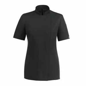 Tunica bucatar cu maneca scurta pentru femei, marime XL, neagra, EGO CHEF