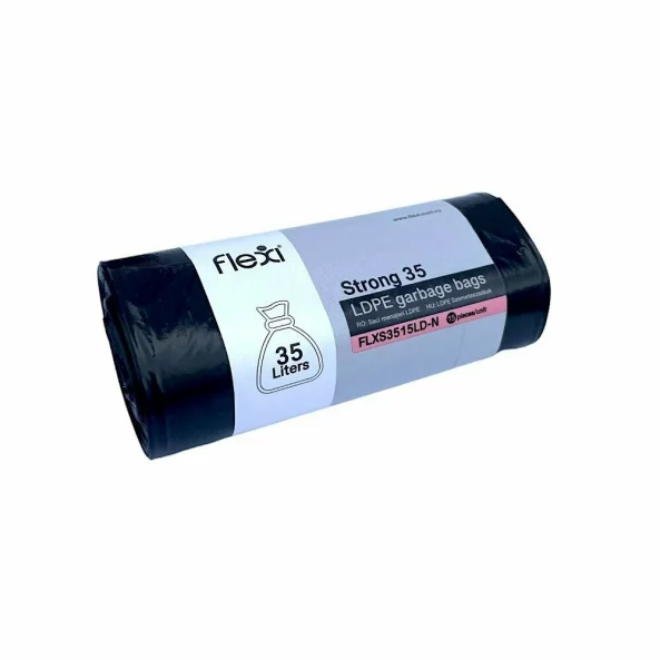 Saci menajeri 35 L, 15 bucati/rola