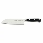 Cutit Santoku profesional, lama inox 177mm, maner ranforsat negru, Century, Tramontina