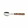 Lingura baza inox, lungime totala 190mm, maner lemn tratat maro, Polywood, Tramontina