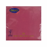 Set servetele de masa, bordo, 2 straturi, 33x33 cm, 50 bucati/pachet