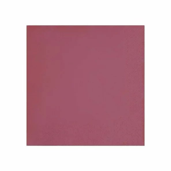 Set servetele de masa, lila inchis purple, 2 straturi, 33x33 cm, 50 bucati/pachet