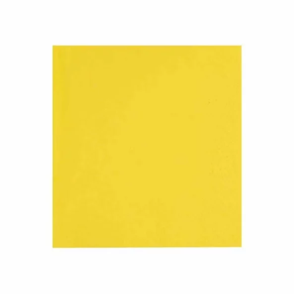 Set servetele de masa, galben lamaie giallo, 2 straturi, 33x33 cm, 400 bucati/set