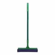 Racleta geam cu spalator si coada metalica telescopica, verde, Zorex