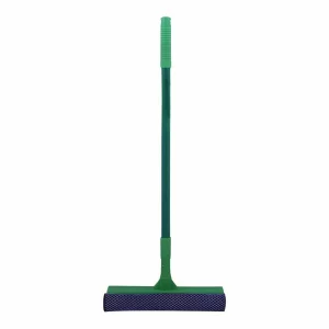 Racleta geam cu spalator si coada metalica telescopica, verde, Zorex