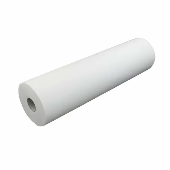 Rola cearceaf medical, hartie 2 straturi, 132 foi, 60cm x 50m, alb, Esentis