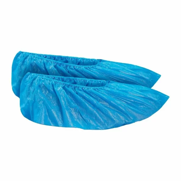 Set acoperitori pentru incaltaminte, albastri, 41 cm, 100 bucati/pachet