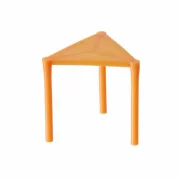 Distantiere pizza, polipropilena, H35 mm, 500 bucati/set, Hendi